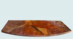 Curve Copper Counter Top