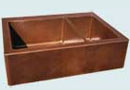 Custom Farmhouse Copper Sinks