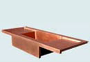 Drainboards Copper Sinks