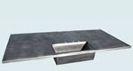 Island Zinc Counter Tops