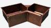 Copper Special Shapes Kitchen Sinks