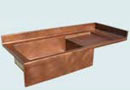 Kitchen Centers Copper Sinks