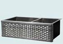 Woven Aprons Stainless Sinks