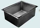 Custom Pewter Kitchen Sinks