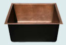 Copper Kitchen Sinks With Bar And Prep