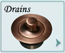 Custom Copper Drains