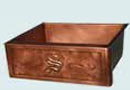 Repousse Aprons Copper Kitchen Sinks