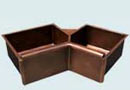 Copper Kitchen Sinks With Special Shapes