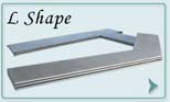 Zinc Countertops L Shape