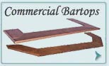 Copper Commercial Bartops