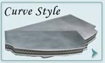 Pewter Countertops Curve