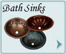 Copper Bath Sinks