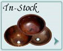 Copper In Stock Bar Sinks