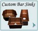 Copper Custom Bar Sinks 