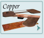 Copper Custom Countertops