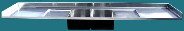 Click for stainless countertop choices!