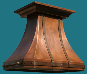 Copper Range Hood