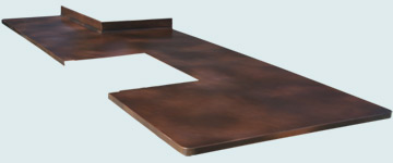  Copper Countertop # 3324