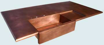  Copper Countertop # 3915