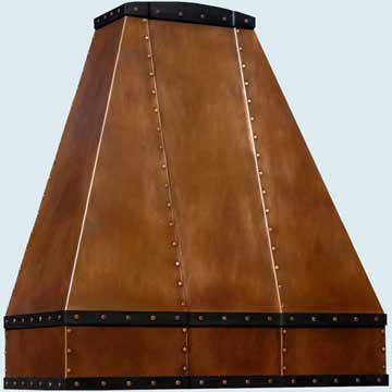 Copper Vent hood # 2527