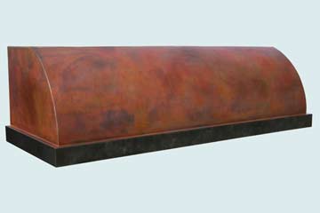  Copper Range Hood # 2747