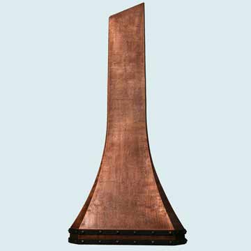 Copper Custom Range Hood # 2753