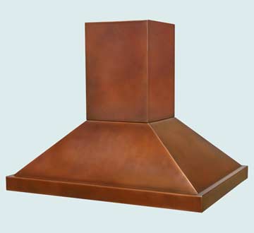 Copper Range Hood # 2755