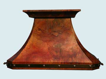 Copper Range Hood # 2768