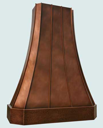  Copper Range Hood # 2774