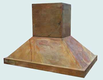 Copper Stove Hood # 2776