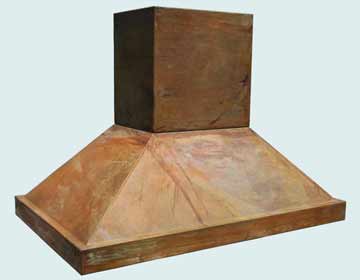  Copper Range Hood Ginseng Tea Old World Patina 