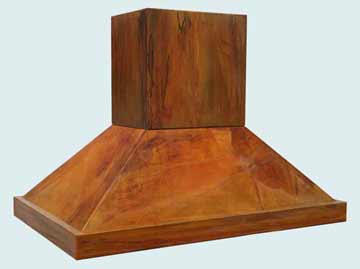  Copper Range Hood # 2780