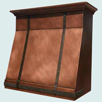  Copper Range Hood # 2781