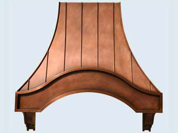 Copper Range Hood # 2800