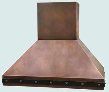 Copper Range Hood # 2904