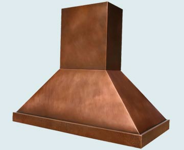 Extra Wide Copper Hood Range # 2910