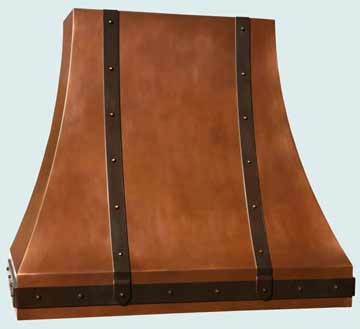 Copper Range Hood # 2912