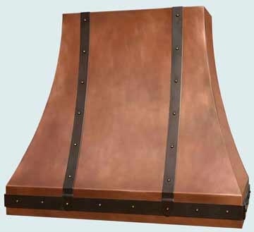  Copper Range Hood # 2912