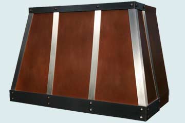  Copper Range Hood # 2975