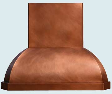 Copper Vent Hood # 3015