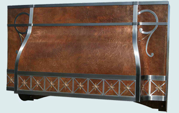  Copper Range Hood # 3054