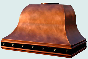 Copper Range Hood # 3099