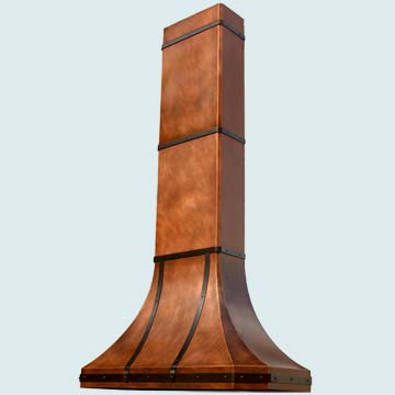  Copper Range Hood # 3128