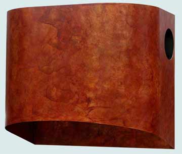 Copper Range Hoods # 3150