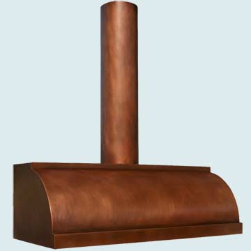 Copper Range Hoods # 3195