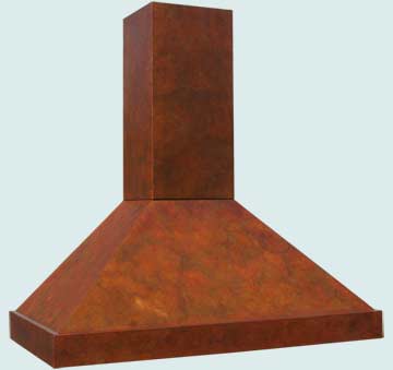  Copper Range Hood # 3214