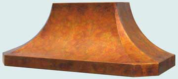  Copper Range Hood # 3218