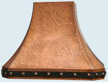 Hammered Kitchen Hood # 3219