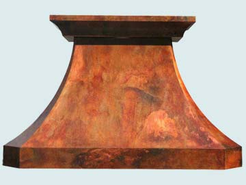 Copper Range Hoods # 3224