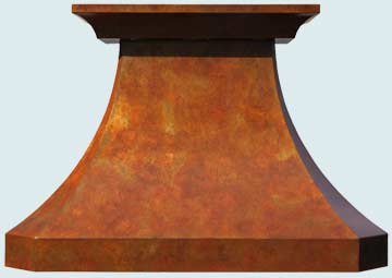 Copper Island Range Hood # 3231